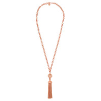 Battina Necklace - Rose Gold - Angelina Alvarez
