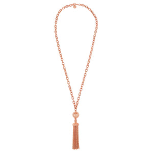 Battina Necklace - Rose Gold - Angelina Alvarez