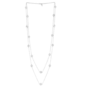 Sofia Necklace - Silver - Angelina Alvarez