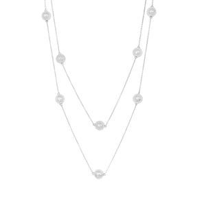 Sofia Necklace - Silver - Angelina Alvarez