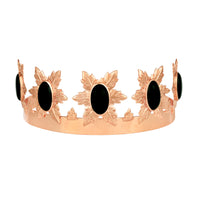 Florentina Crown - Rose Gold - Black Onyx - Angelina Alvarez