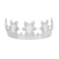 Florentina Crown - Silver - White Onyx - Angelina Alvarez