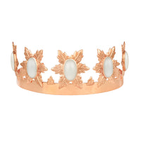 Florentina Crown - Rose Gold - White Onyx - Angelina Alvarez