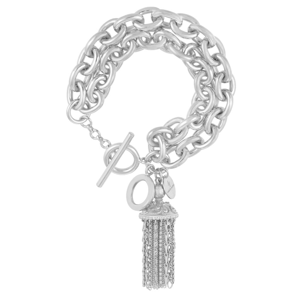 Battina Bracelet - Silver - Angelina Alvarez