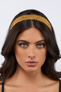 Isabella Headband - Rose Gold - Angelina Alvarez