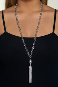 Battina Necklace - Silver - Angelina Alvarez